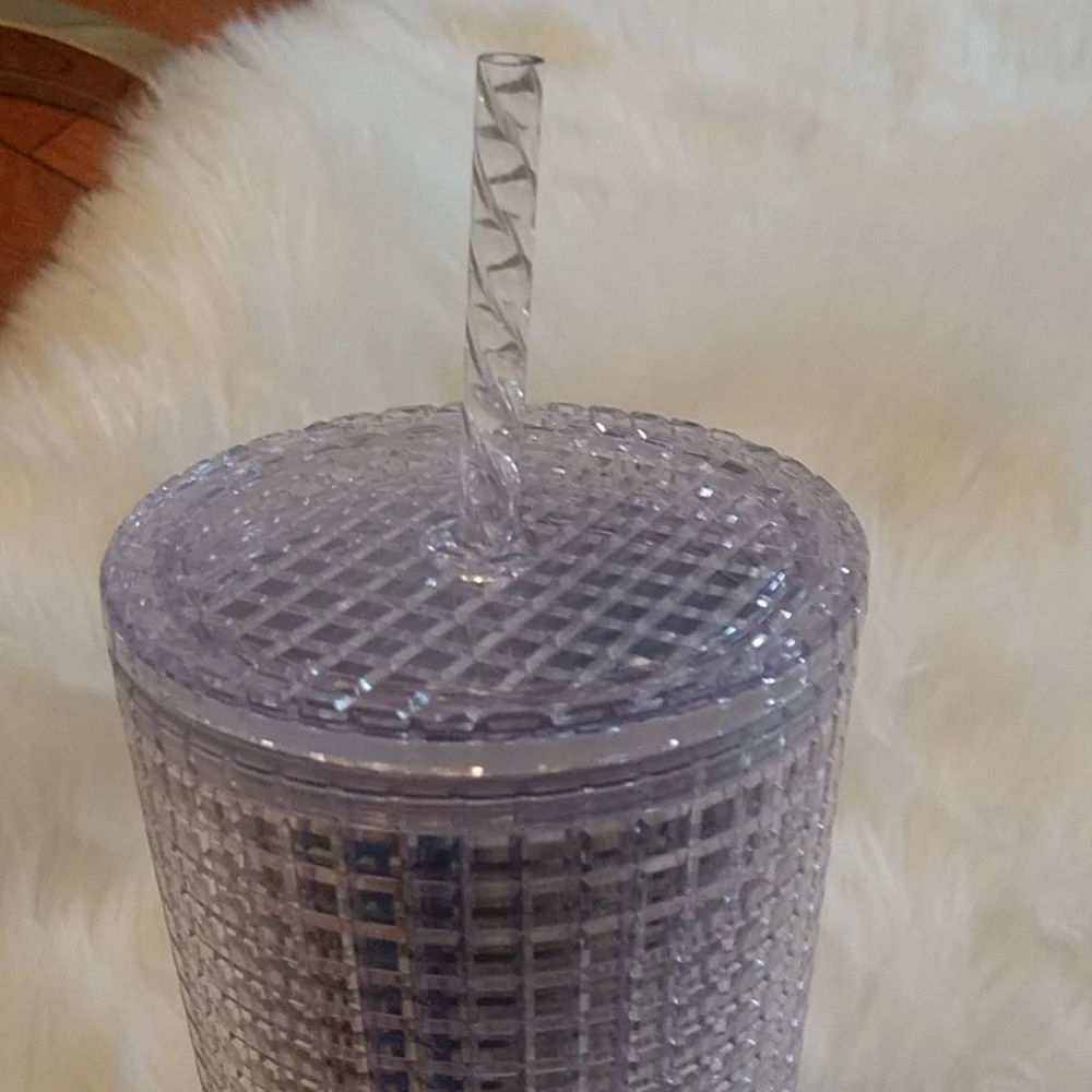 Starbucks 2020 Holiday Silver Disco Tumbler